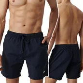 Kąpielówki męskie - SPODENKI MĘSKIE kąpielowe szybkoschnące wiązane dopasowane Atlantic *S - miniaturka - grafika 1