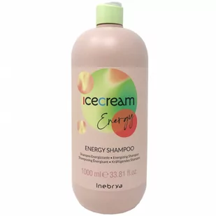Inebrya Ice Cream Energy, szampon przeciw wypadaniu włosów, 1000ml - Szampony do włosów - miniaturka - grafika 1