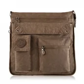 Nerki - TORBA LISTONOSZKA NA RAMIĘ RAPORTÓWKA BRĄZOWA SP-05-BR - miniaturka - grafika 1