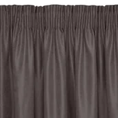 Zasłony - Eurofirany Zasłona Ada na taśmie 140x270 Grafitowa ex-zas-ada-graf-140x270-t - miniaturka - grafika 1