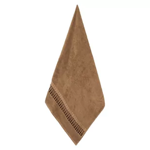 Jasnobrązowy bawełniany ręcznik 50x100 cm Darwin – My House - Ręczniki - miniaturka - grafika 1
