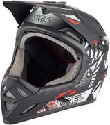 Kaski rowerowe - O'Neal O'Neal Backflip Helmet, czarny/biały S | 55-56cm 2022 Kaski rowerowe 0500-322 - miniaturka - grafika 1