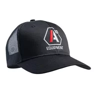 Czapki damskie - Czapka z daszkiem Snapback A10 Czarny Logo Biały/Czerwony, czarny, rozmiar uniwersalny - miniaturka - grafika 1