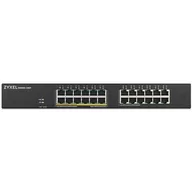 Switche - Zyxel Przełącznik GS1900-24EP-EU0101F 24xGbE L2 12xPoE Rack 130W - miniaturka - grafika 1