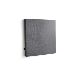 Panel akustyczny POLY, kwadratowy, 600x600x56 mm, ścienny, ciemnoszary - Płyty i maty izolacyjne - miniaturka - grafika 1