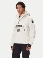 Kurtki męskie - Napapijri Kurtka anorak Rainforest Next NP0A4IB9 Beżowy Regular Fit - miniaturka - grafika 1