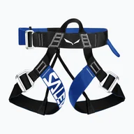 Sprzęt wspinaczkowy - Uprząż wspinaczkowa Salewa Via Ferrata Evo black/blue - miniaturka - grafika 1