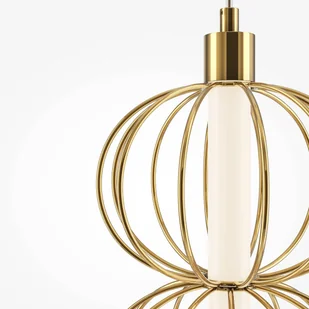 Efektowna lampa wisząca, złota MOD216PL-L10G3K z serii GOLDEN CAGE - Lampy sufitowe - miniaturka - grafika 2
