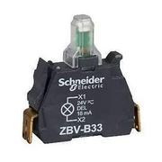 Pozostałe oświetlenie - Schneider Zestaw-świetlny-O22-zielony-LED-24V-standardowy-zaciski-śrubowe ZBVB35 - miniaturka - grafika 1