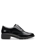Półbuty damskie - Clarks Oxfordy Havisham Oak 26178710 Czarny - miniaturka - grafika 1