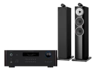 Zestawy stereo - Rotel RA-1572 MkII (czarny) + 703 S3 (czarny) - miniaturka - grafika 1