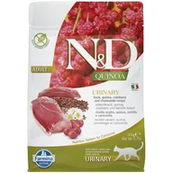 Sucha karma dla kotów - Farmina N&D Cat Quinoa Feline Urinary Duck 0,3 kg - miniaturka - grafika 1