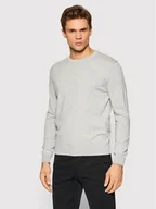 Swetry męskie - United Colors Of Benetton Sweter 1098U1I76 Szary Regular Fit - miniaturka - grafika 1
