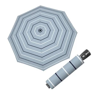 Fibre Magic Leaves blue – w pełni automatyczny parasol damski - Parasole - miniaturka - grafika 1