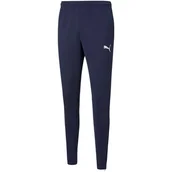 Spodnie męskie - Spodnie Męskie Puma Teamrise Poly Training Pants Granatowe 657390 06-M - miniaturka - grafika 1