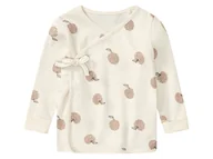 Bluzki dla niemowląt - lupilu® Bluza zawijana niemowlęca z biobawełny (Biały, 86/92) - miniaturka - grafika 1