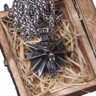 Naszyjniki - Naszyjnik Wiking Wiedźmin Stal Chirurgiczna 316L - miniaturka - grafika 1