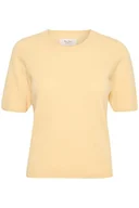 Swetry damskie - Part Two Damski sweter Everlottepw Pu, Światło słoneczne, XXL - miniaturka - grafika 1