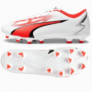 Buty Puma Ultra Play FG/AG 107423-01 biały 47 - Piłka nożna - miniaturka - grafika 1