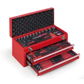 Zestawy narzędziowe - B2B Partner Skrzynka na narzędzia z wyposażeniem NTBD 132-x - miniaturka - grafika 1