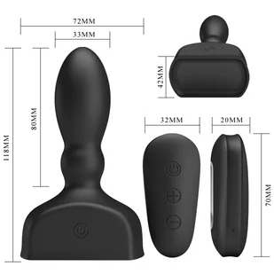 boss of toys PRETTY LOVE - HARRIEL Prostate stimulator - Masażery prostaty - miniaturka - grafika 3