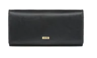 Portfele - OCHNIK SL-187-99 – czarny skórzany portfel damski SL 187 - miniaturka - grafika 1
