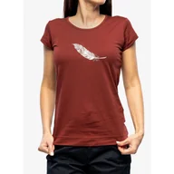 Koszulki sportowe damskie - Koszulka z nadrukiem damska Ocun Classic T Organic Feather - miniaturka - grafika 1