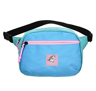 Moomintroll Adventure Muminki Retro saszetka biodrowa, niebieska, jeden rozmiar, NIEBIESKI, Jeden rozmiar, Retro - Nerki - miniaturka - grafika 1