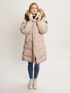Kurtki damskie - Bébé Płaszcz zimowy w kolorze beżowym - miniaturka - grafika 1