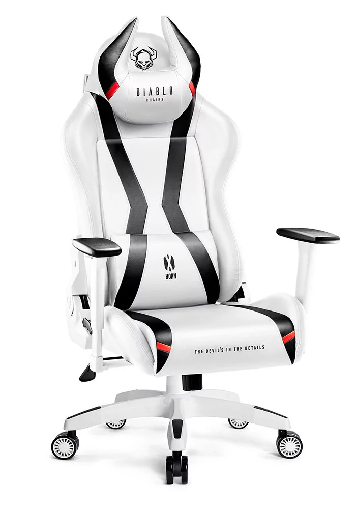 Diablo Chairs X-Horn 2.0 XL biało-czarny