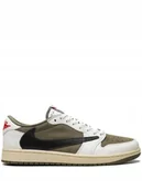 Moda i Uroda OUTLET - BUTY AIR JORDAN 1 LOW OG SP TRAVIS SCOTT MEDIUM OLIVE 41 EU 8 US 26 CM - miniaturka - grafika 1