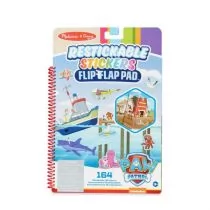 Melissa&Doug PAW Patrol naklejki do wielokrotnego naklejania z klapkami - Adventure Bay 33254 - Zabawki kreatywne - miniaturka - grafika 1