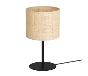 Lampa stołowa RATTAN 1xE27/60W/230V śr. 18 cm rattan - Lampy stojące - miniaturka - grafika 1