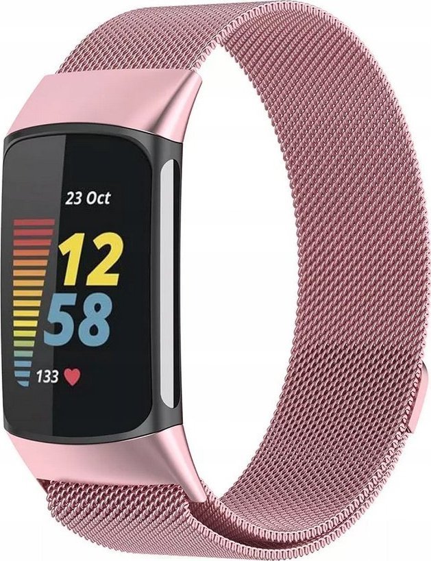 PASEK Bransoleta stalowa opaska do Fitbit Charge 5
