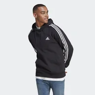 Bluzy sportowe męskie - Bluza z kapturem adidas 3-Stripes Essentials French Terry - miniaturka - grafika 1