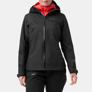 Damska Kurtka HELLY HANSEN W VERGLAS 3L SHELL JACKET 62757_990 – Czarny - Kurtki damskie - miniaturka - grafika 1