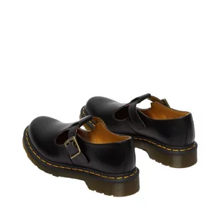 Półbuty Dr. Martens POLLEY Black Smooth 14852001 - Moda i Uroda OUTLET - miniaturka - grafika 3