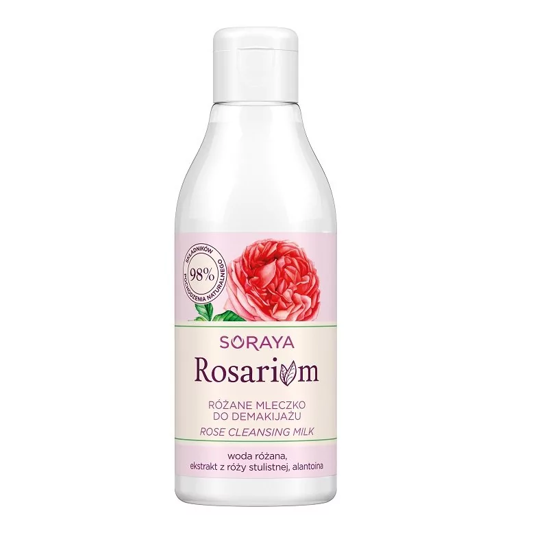 Soraya Rosarium Różane mleczko do demakijażu 200ml