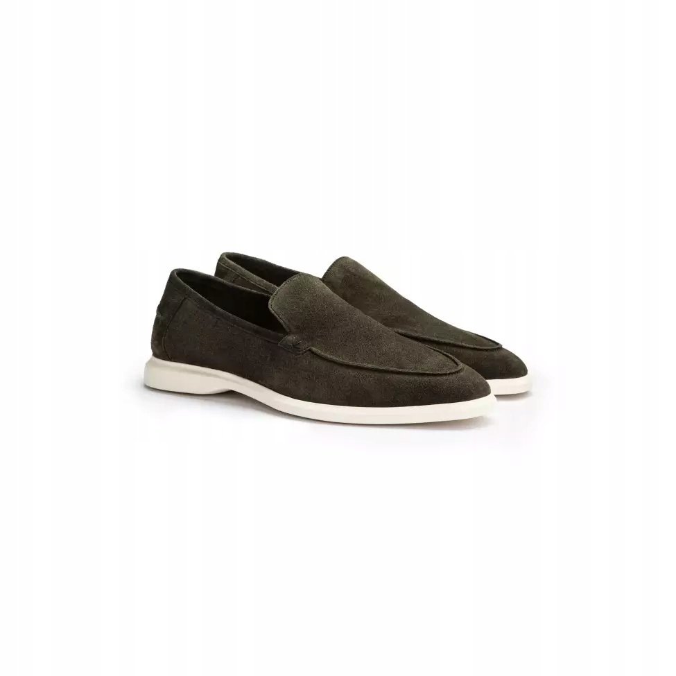 LLOYD STRIDE FLEX Mokasyny Buty Męskie Slip-on Zamszowe Eleganckie 46