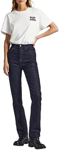 Pepe Jeans Jeansy damskie Cleo Raw, Niebieski (denim), 29W / 32L - Spodnie damskie - miniaturka - grafika 1