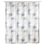 Zasłony prysznicowe - Zasłonka prysznicowa Wenko Navan - miniaturka - grafika 1