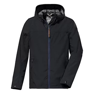 G.I.G.A. DX Męska kurtka softshell/kurtka outdoorowa z kapturem - GS 9 MN SFTSHLL JCKT, granatowa, XXL, 38213-000 - Kurtki męskie - miniaturka - grafika 1