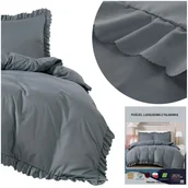 Pościel - Pościel 220 x 200 3cz z Falbaną Jowita 08 - miniaturka - grafika 1