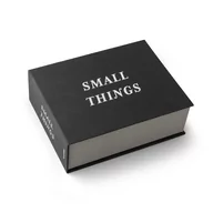 Pudła i pojemniki do przechowywania - Printworks Pudełko do przechowywania Small Things czarne PW00401 - miniaturka - grafika 1