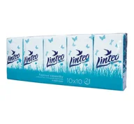 Środki do kuchni i łazienki - Linteo Chusteczki HIGIENICZNE10x10szt 100%celuloza - miniaturka - grafika 1