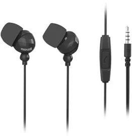 MAXELL PLUGZ INNER + MIC CZARNE - Słuchawki - miniaturka - grafika 1