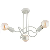 Lampy sufitowe - Lampa sufitowa wisząca Wingo szara 3xE27x15W industrialna wym: 36 x 41 x 41 cm metal Alfa - miniaturka - grafika 1