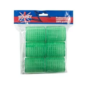 Ronney Wałki Do Włosów Green 48/63mm 6 Szt. - Wałki do włosów - miniaturka - grafika 2