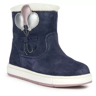 Buty dla dziewczynek - Trzewiki Geox B Trottola Girl B364AA 00022 C0694 S Navy/Pink - grafika 1