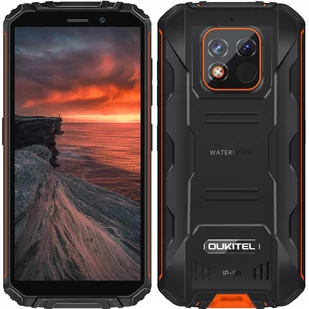 Oukitel WP18 Pro 4GB/64GB Dual Sim Pomarańczowo-czarny - Telefony komórkowe - miniaturka - grafika 1